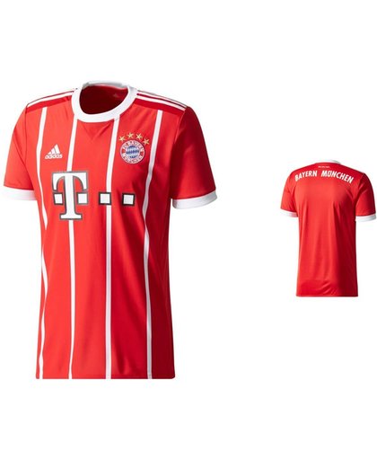 Adidas Voetbalshirt Bayern München thuisshirt 17/18 voor volwassenen rood