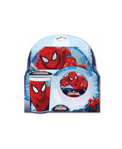 Spiderman Melamine Ontbijt Set