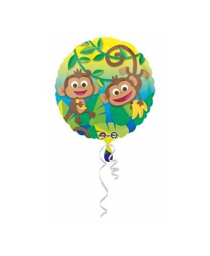 Helium ballon jungle apen 43 cm