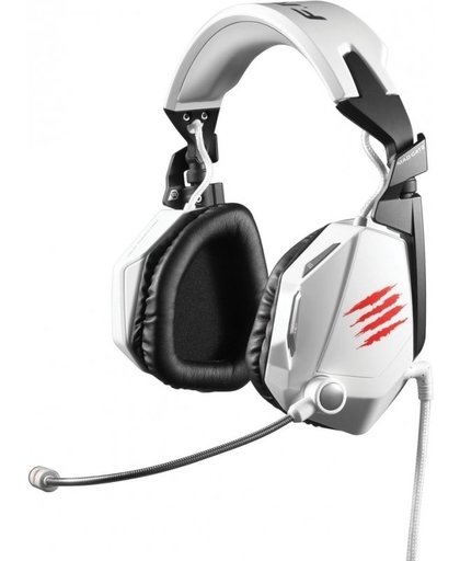 Madcatz F.R.E.Q. 5 Gaming Headset for PC and MAC (White)
