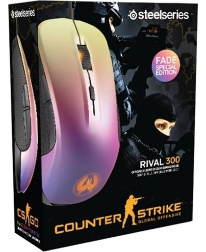 SteelSeries Rival 300 Counter Strike Mouse (Fade Edition)