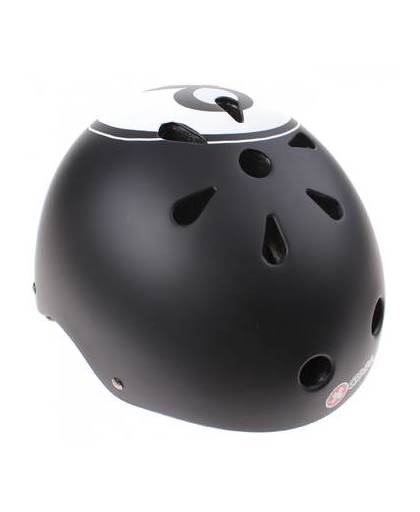 Cycle tech fietshelm xcool 8-ball zwart maat 58/61 cm