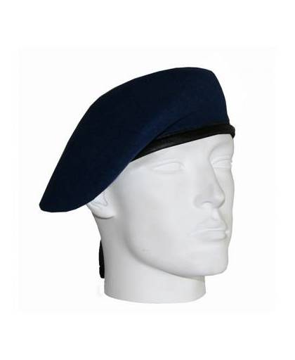 Soldaten baret marine blauw 57 cm
