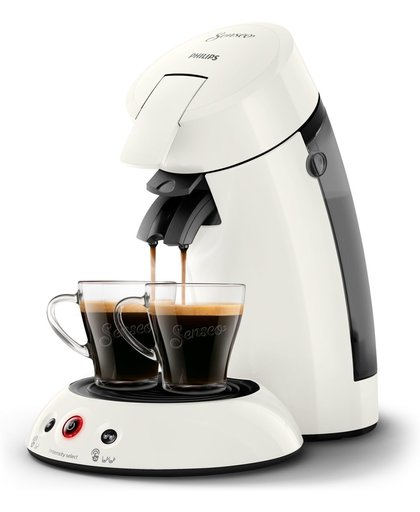 Senseo Original HD6554/11 koffiezetapparaat Vrijstaand Koffiepadmachine Wit 0,7 l Half automatisch