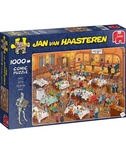 Jan van Haasteren - Darts puzzel