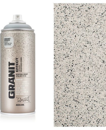 Montana Graniet Effect 400ml Spuitbus - Lichtgrijze granietlook