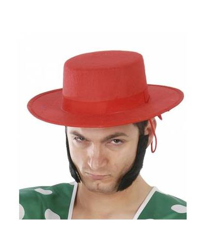 Rode spaanse hoed voor heren
