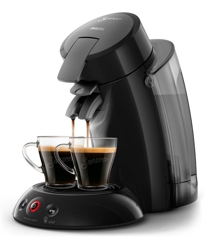 Senseo HD6555/21 koffiezetapparaat Vrijstaand Koffiepadmachine Zwart 1,2 l 8 kopjes Half automatisch