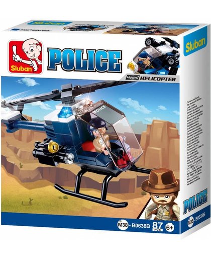 SLUBAN Police Helikopter M38-B0638B