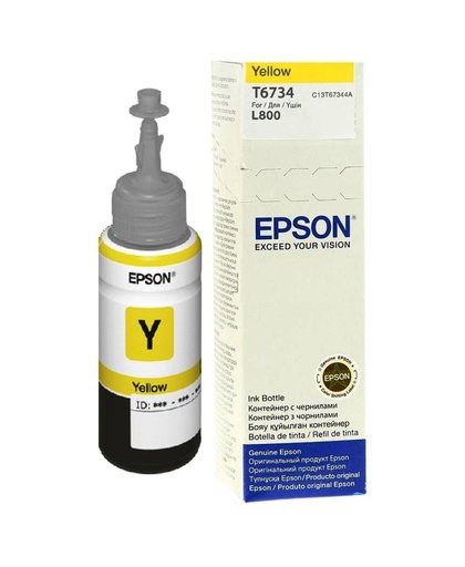 Epson T6734 inktcartridge Geel