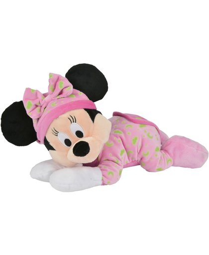 Disney Glow in the Dark - Minnie liggend - 30cm