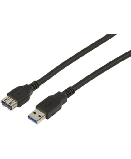 USB 3.0 kabel A mannelijk - A vrouwelijk 1,80 m