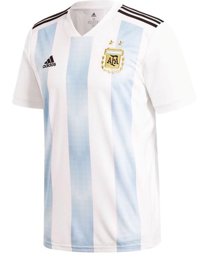Adidas Voetbalshirt Argentinië thuisshirt WK 2018 voor volwassenen wit/blauw