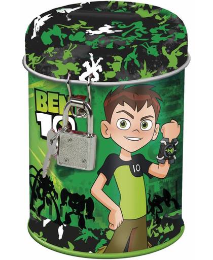 Ben 10 Hero Time - Spaarpot - 11.5 cm - Groen