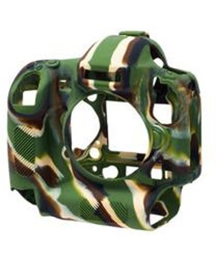 easyCover Silicone cover voor Nikon D4S/D4 - camouflage