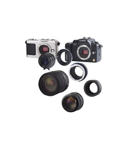 Novoflex Adapterring Olympus OM lens naar Micro Four Thirds Camera