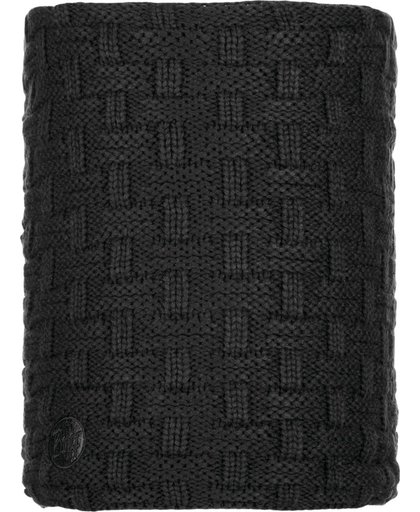 Buff Nekwarmer Knitted & Polar - Airon Black - Unisex - Maat One Size