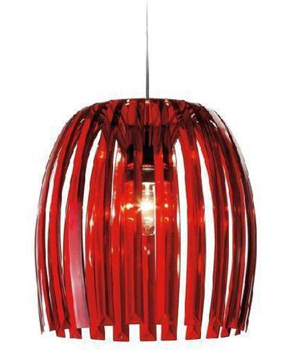 Koziol Hanglamp Josephine XL transparant rood