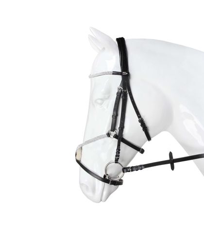 HORKA Mexican Bridle Gonzales Leather Pony Black 180095-0232