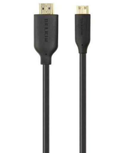 Belkin High Speed HDMI/mini HDMI 3m HDMI kabel HDMI Type A (Standaard) HDMI Type C (Mini) Zwart