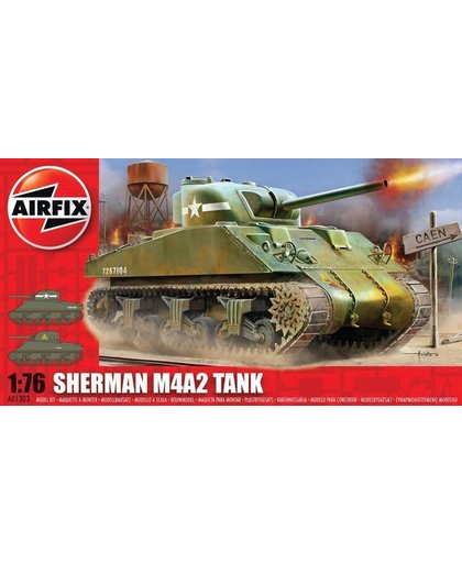 Airfix 1/76 Sherman M4A2 Tank