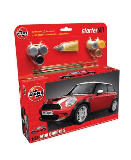 Airfix 1/32 Mini Cooper S Starter Set