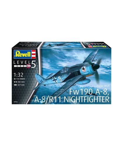 Revell 1/32 Focke Wulf Fw190 A-8 Nightfighter