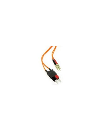 C2G 10m LC/SC LSZH Duplex 62.5/125 Multimode Fibre Patch Cable Glasvezel kabel Oranje
