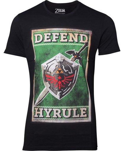 Zelda - Propaganda Sword & Shield Men's T-shirt