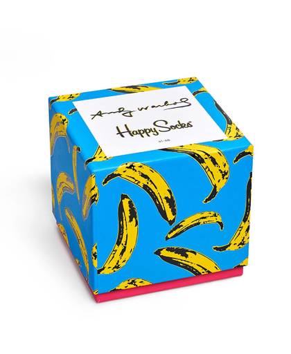 Happy Socks-Sokken-Andy Warhol Socks Box Set-Blauw