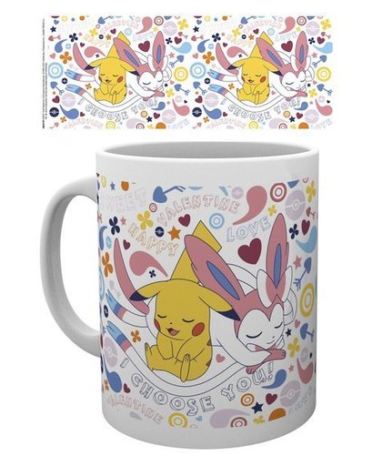 Pokemon: Valentine Choose You Mug