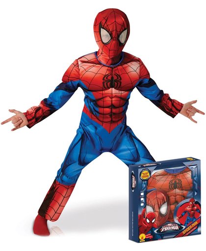 Vegaoo Luxe Ultimate Spiderman New Design kostuum voor kinderen 122/128 (7-8 jaar)