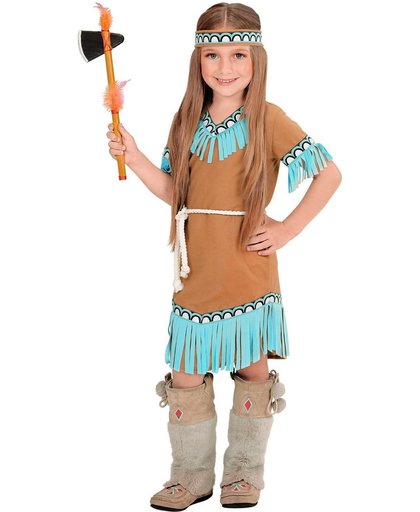Vegaoo Kleine indiaan kostuum voor meisjes  128/140 (8-10 jaar)