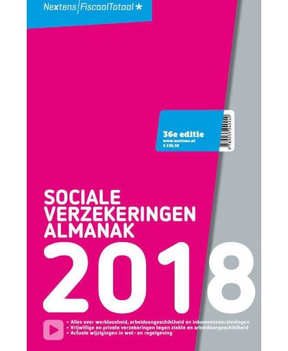 Sociale Verzekeringen Almanak 2018 - J.B. Tappèl