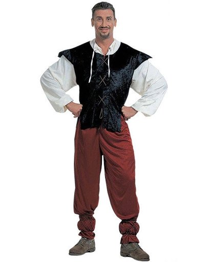 Vegaoo Middeleeuws taverne kostuum voor mannen XL