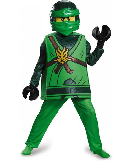 Vegaoo Deluxe Lloyd Ninjago®- LEGO® kostuum voor kinderen 140/152 (10-12 jaar)