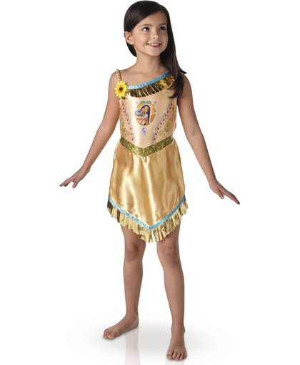 Vegaoo Pocahontas jurk voor meisjes 122/128 (7-8 jaar)