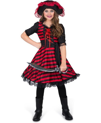 Vegaoo Atlantische piraat kostuum voor meisjes 152/158 (10-12 jaar)