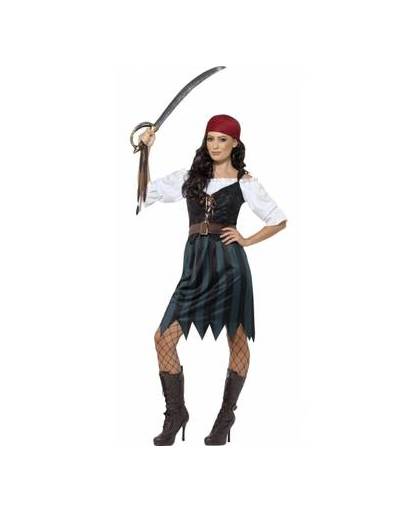 Voordelig piraten kostuum voor dames 36-38 (s)