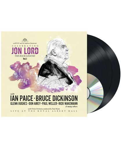 Lord, Jon / Deep Purple & Friends Celebrating Jon Lord - The rock legend Vol.2 2-LP & blu-ray st.