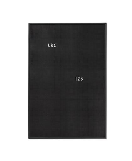 Design Letters letterbord zwart A2 formaat