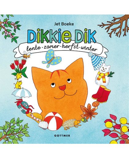 Dikkie Dik - Lente, zomer, herfst en winter (met dvd) - Jet Boeke