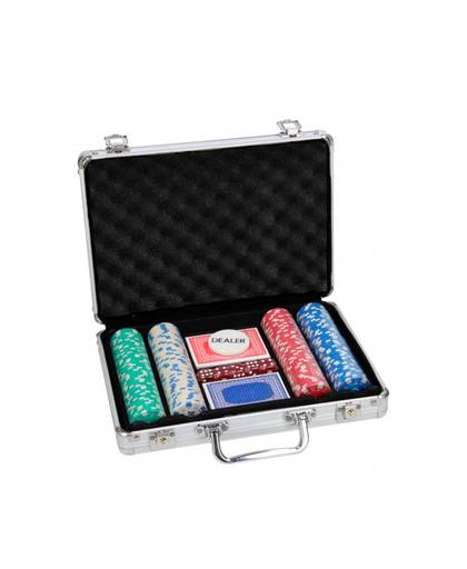 Van der Meulen Poker Set Alu Koffer 200 Dlg.