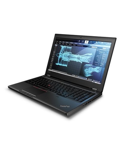 Lenovo ThinkPad P52 Zwart Mobiel werkstation 39,6 cm (15.6") 1920 x 1080 Pixels 2,60 GHz Intel® 8ste generatie Core™ i7 i7-8850H