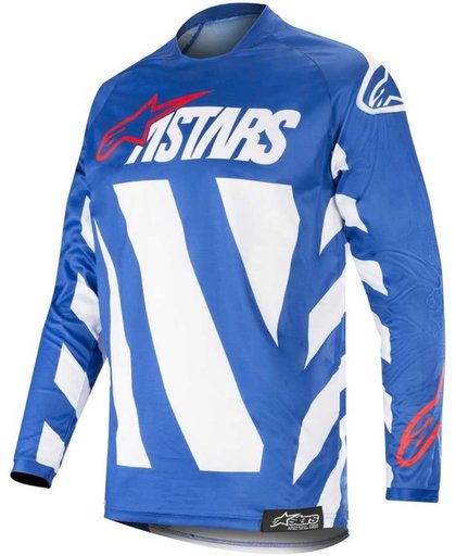 Alpinestars Crossshirt Racer Braap Blue/White/Red-S