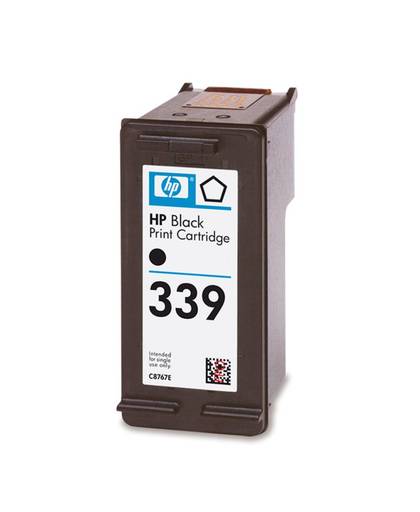HP 339 originele zwarte inktcartridges, 2-pack inktcartridge