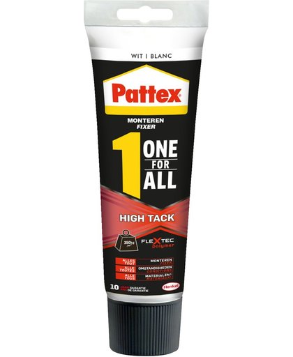 Pattex One for All High Tack wit tube 142g