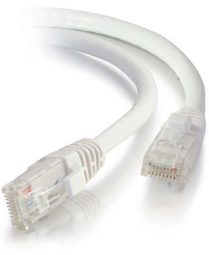 C2G 0,5m Cat6A UTP LSZH netwerkpatchkabel - Wit netwerkkabel