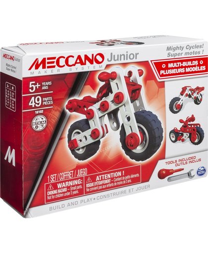 Meccano Junior Motorcycle - Bouwset
