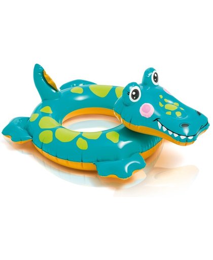 Zwemband opblaasbaar krokodil 51 cm